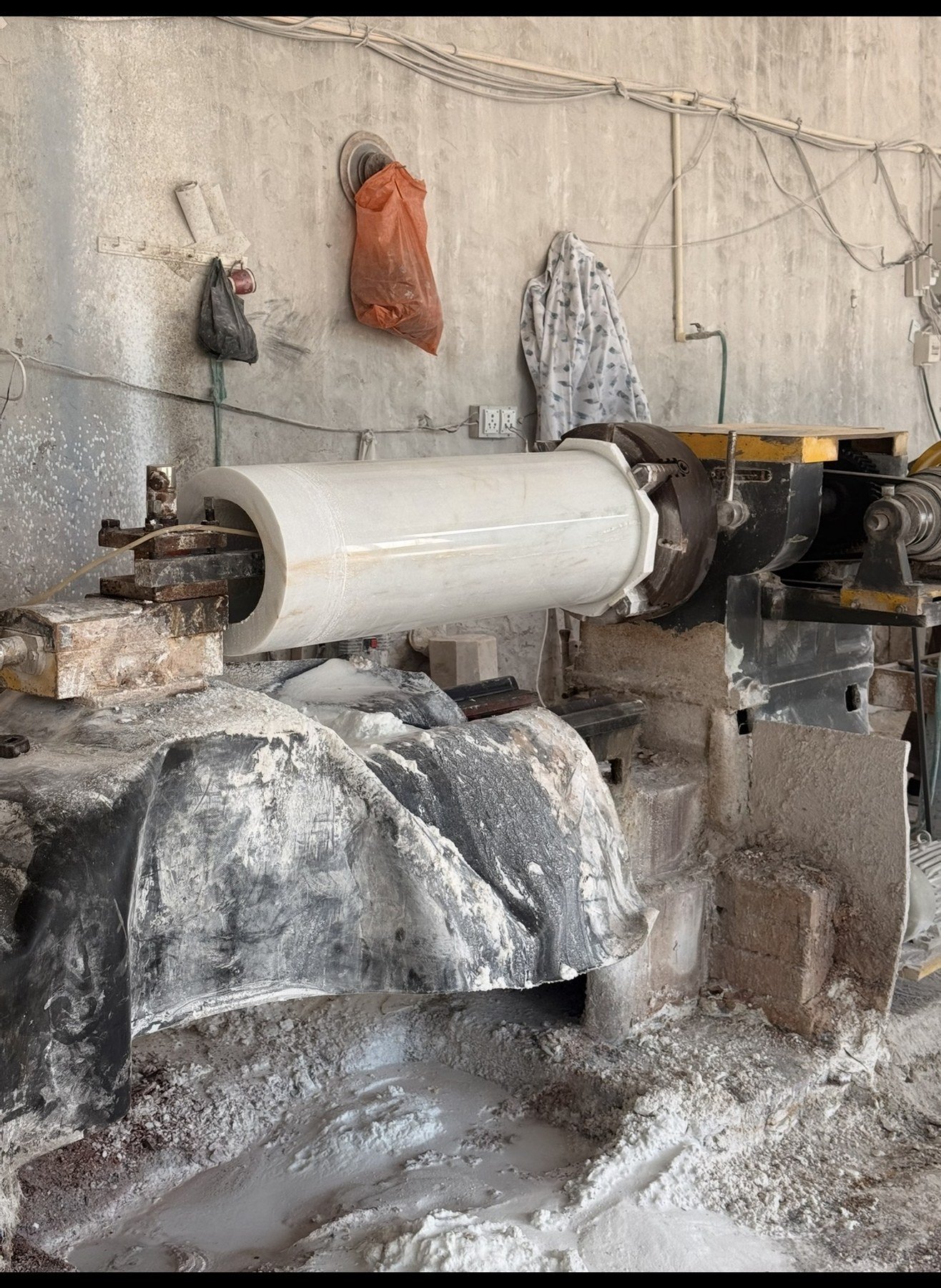 Alba Marble Makrana marble manufacturing machine shaping natural stone